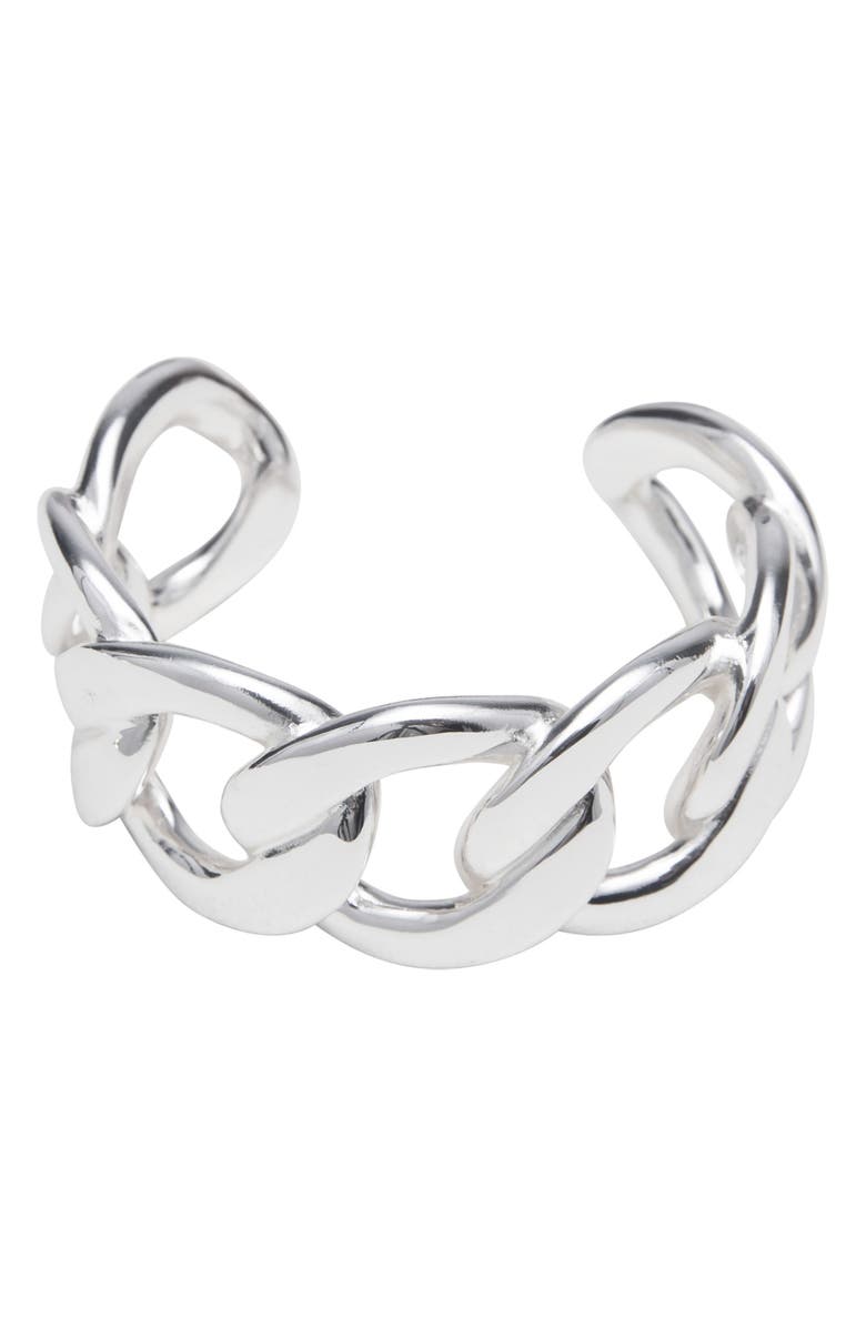 st. Moran Chunky Curb Link Cuff Bracelet, Main, color, 