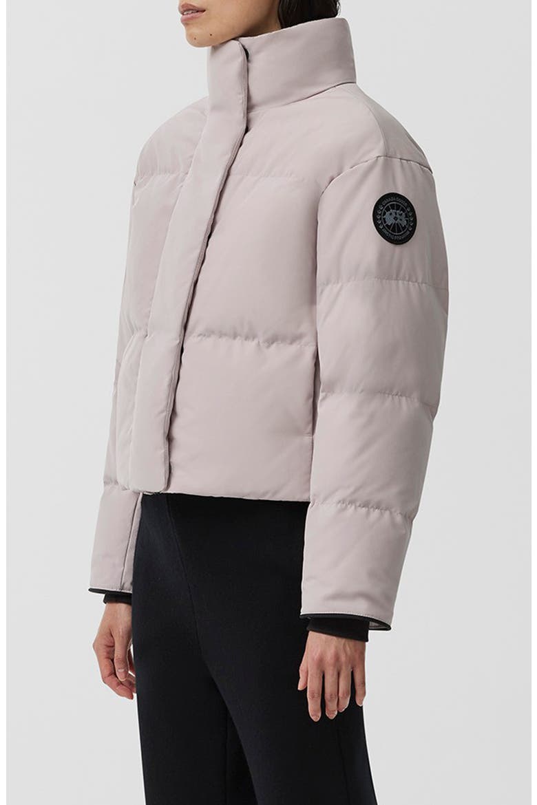 Grandview Black Label Crop 625 Fill Power Down Puffer Jacket, Alternate, color, LUCENT ROSE