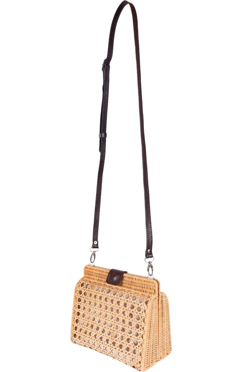 Jelavu Mariella Rattan Handbag, Alternate, color,