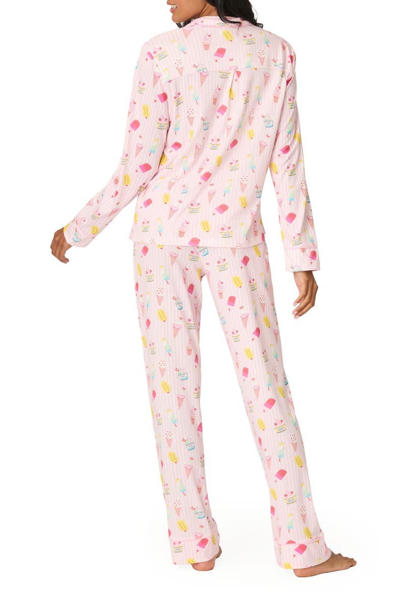 Playful Print Pajamas, Alternate, color, PINK MULTI