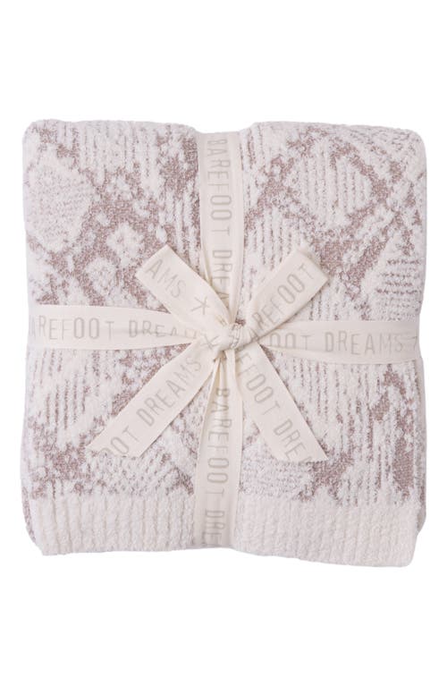 Barefoot Dreams Cozychic® Graphic Texture Throw Blanket In Brown