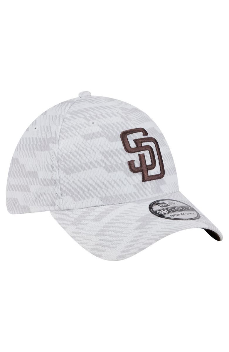 New Era Men's New Era White San Diego Padres Graded 39THIRTY Flex Hat, Alternate, color, White