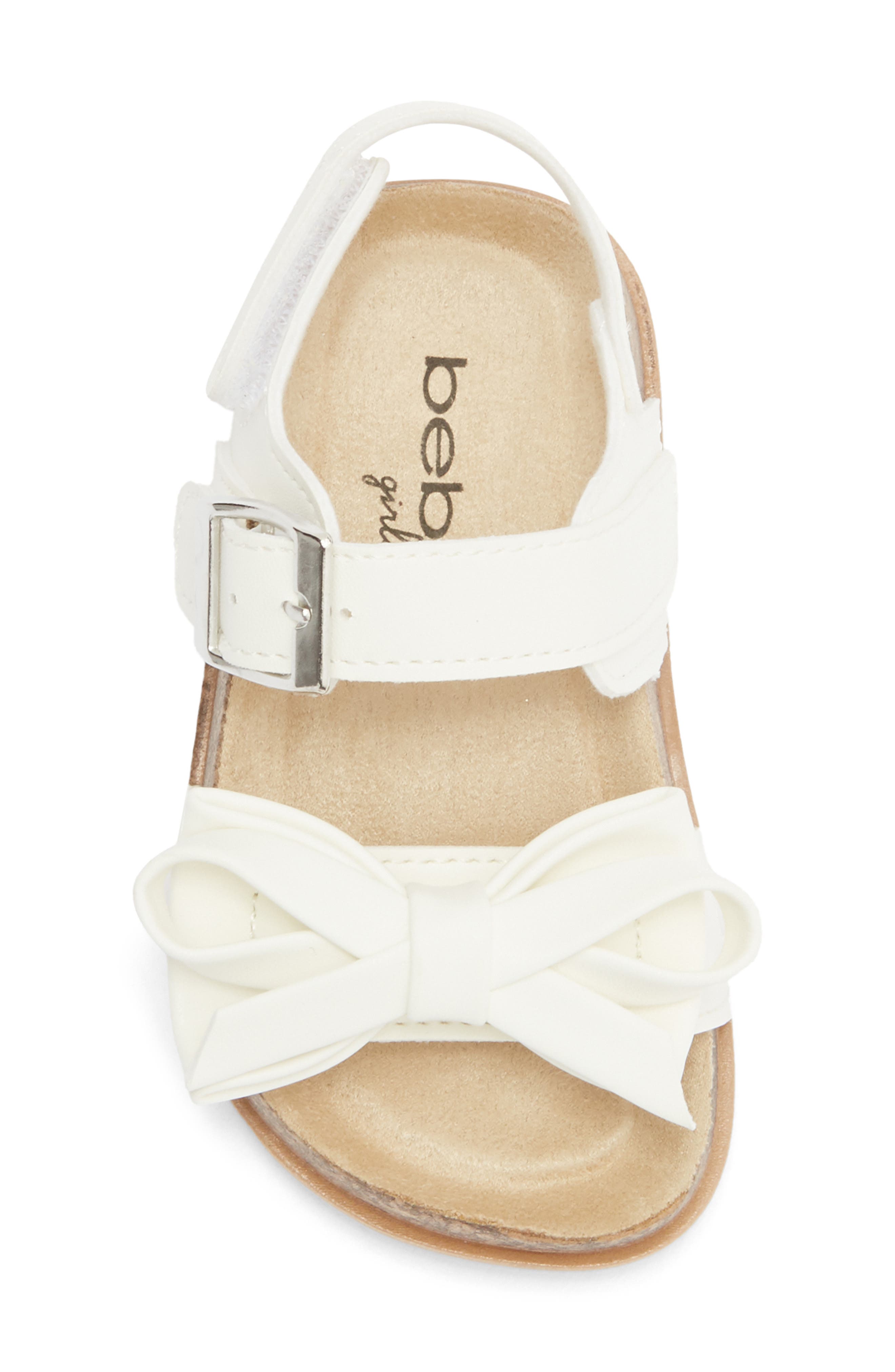bebe Bow Sandal, Alternate, color, 
