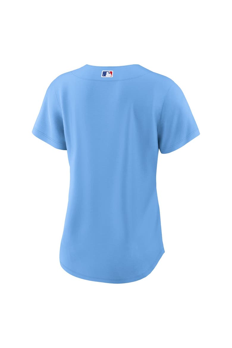 Women's Nike  Light Blue Chicago Cubs Alternate Replica Jersey, Alternate, color, Light Blue