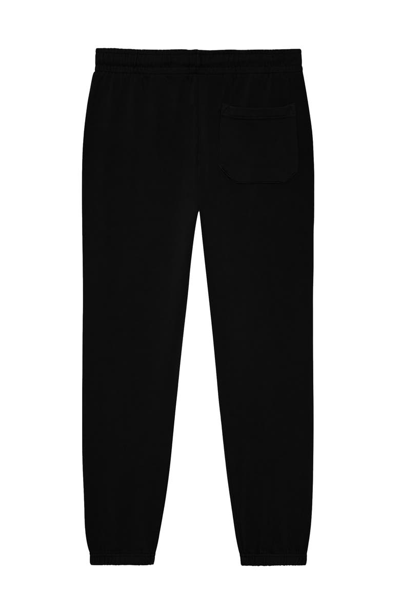 Dalix Mens Astronaut Heavy Weight Fleece Sweatpant, Alternate, color, Black