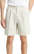 Berle Microfiber Pleated Shorts