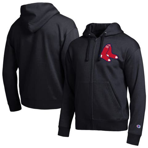 Men's Champion  Black Boston Red Sox All-Star Full-Zip Hoodie