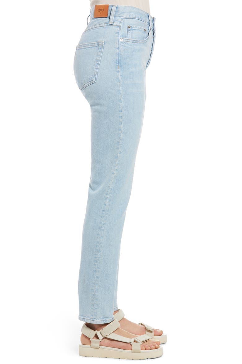 Hana High Waist Ankle Straight Leg Jeans, Alternate, color, LAST SUMMER