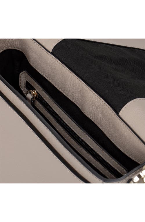 Hugo Boss Boss Alyce Flap Leather Crossbody Bag