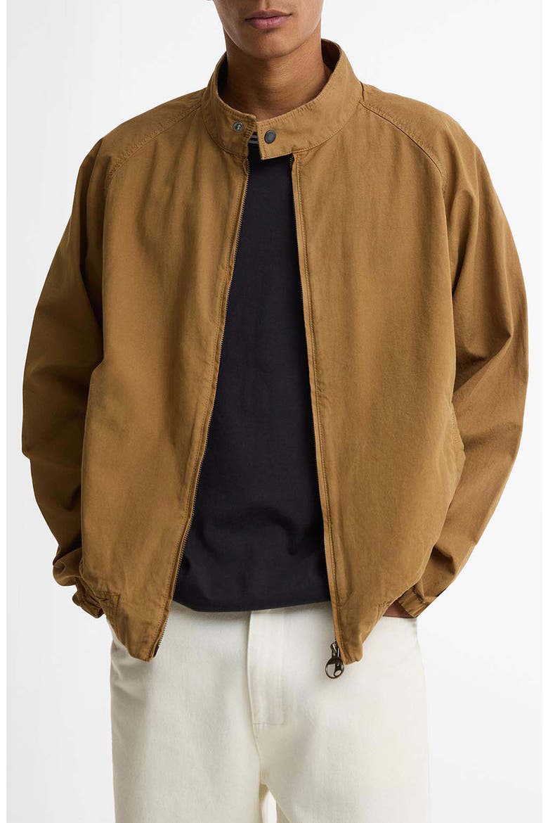 Royston Cotton Canvas Jacket, Main, color, CAMEL