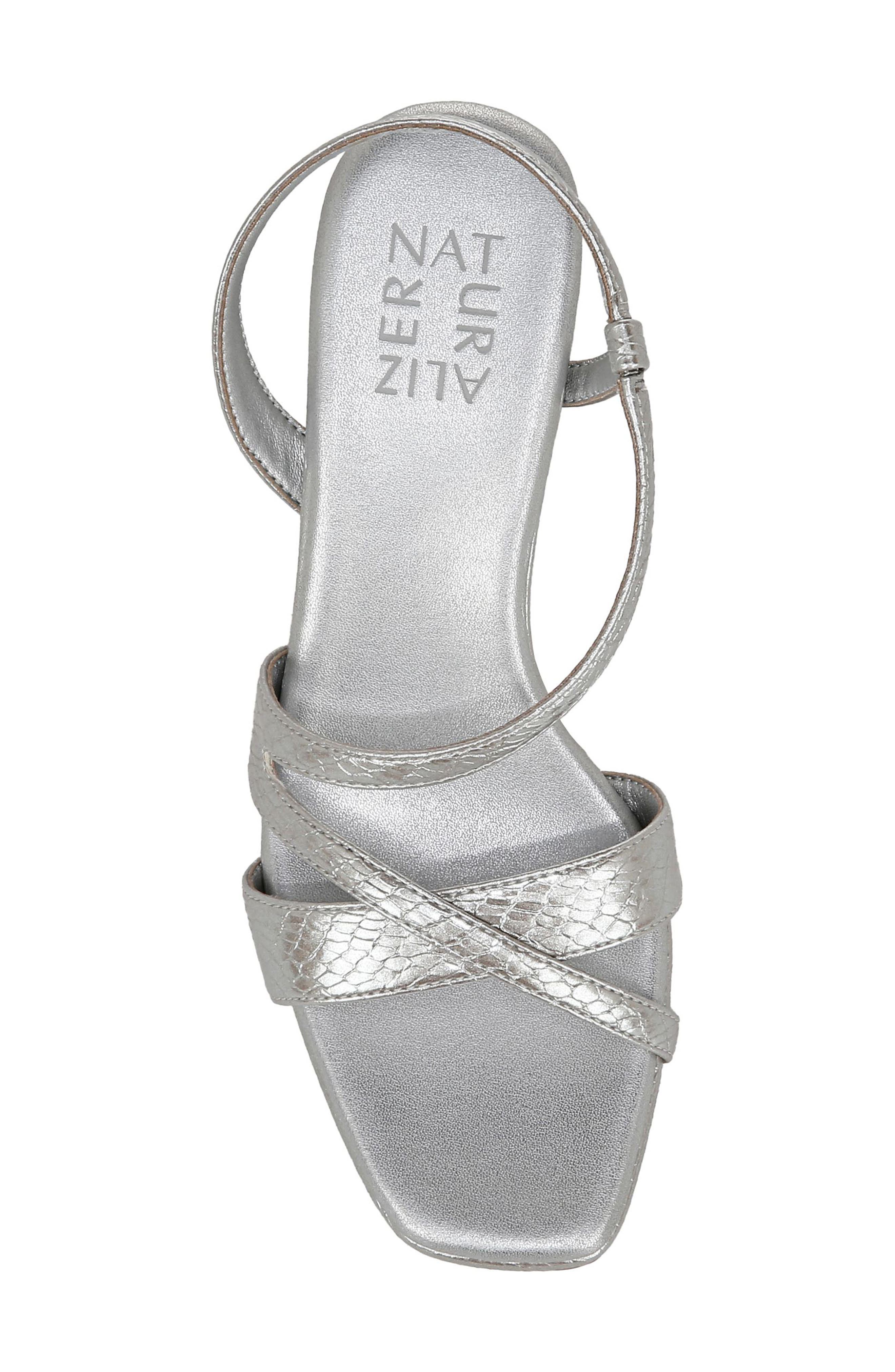 Naturalizer Kieran Sandal, Alternate, color, Silver