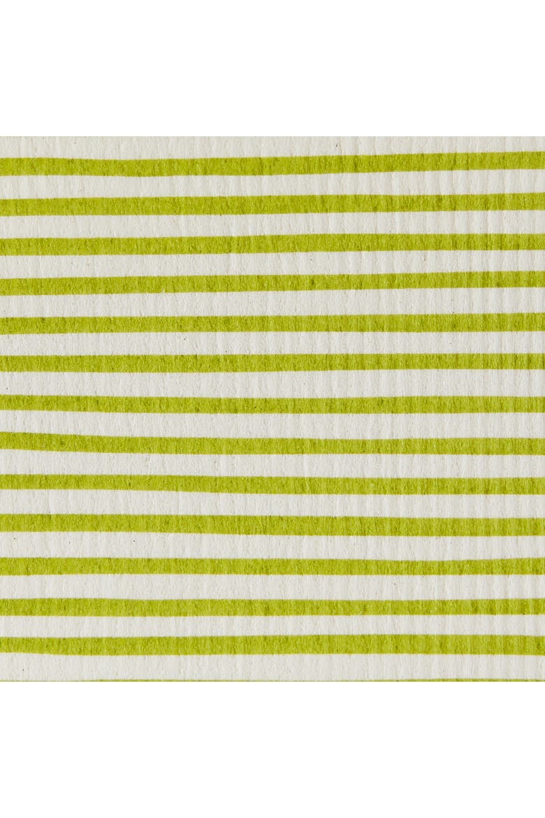 Swedish Dishcloth Set/3, Reusable & Absorbent, Alternate, color, Avocado & White