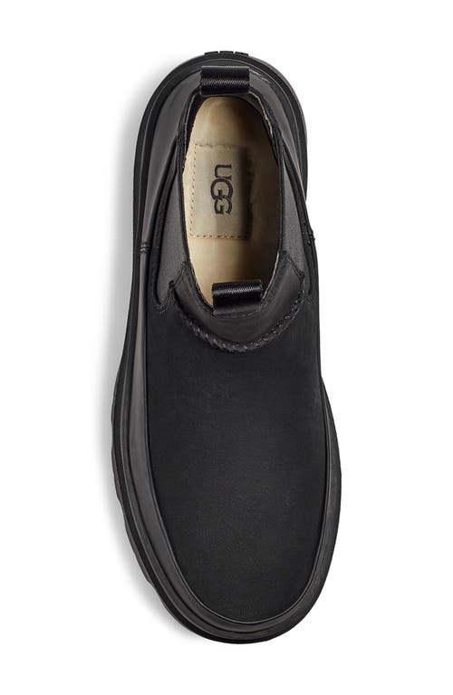 Ugg ® Brisbane Waterproof Platform Chelsea Boot In Black