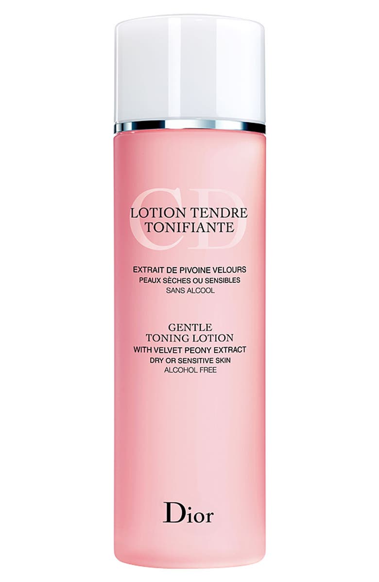 DIOR Gentle Toning Lotion for Dry or Sensitive Skin, Main, color, 