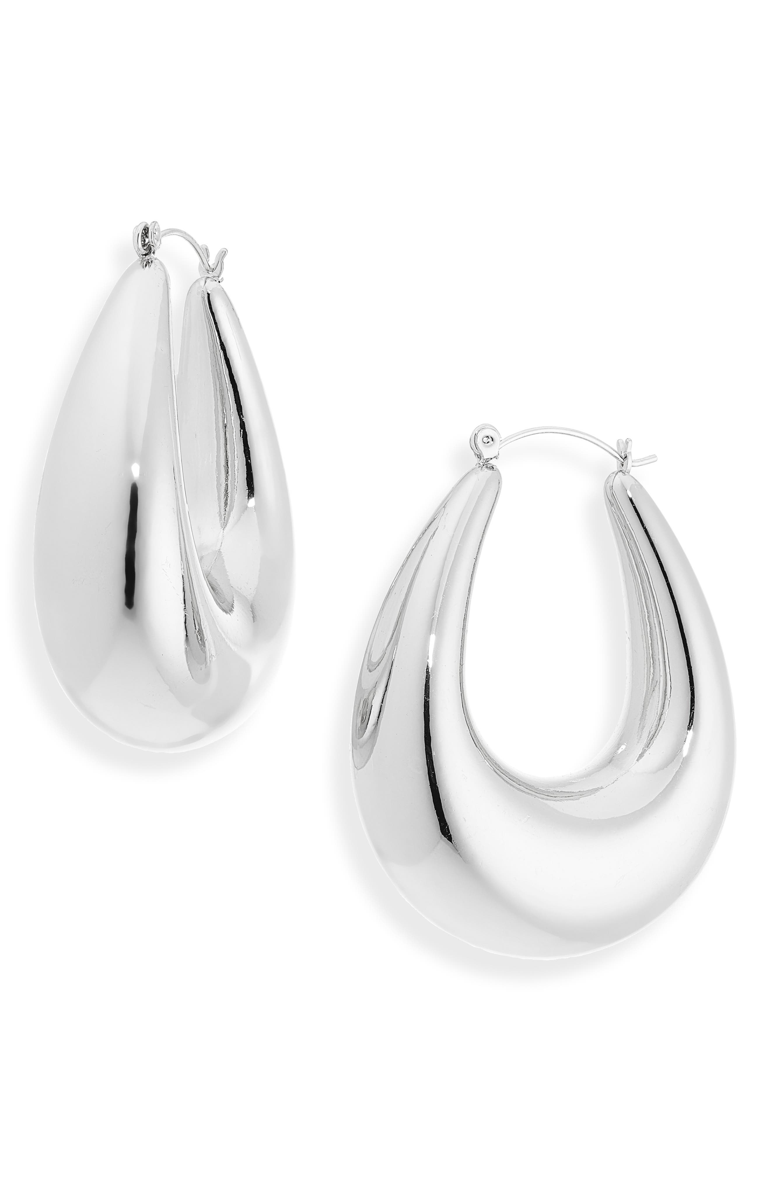 Chunky Hoop Earrings