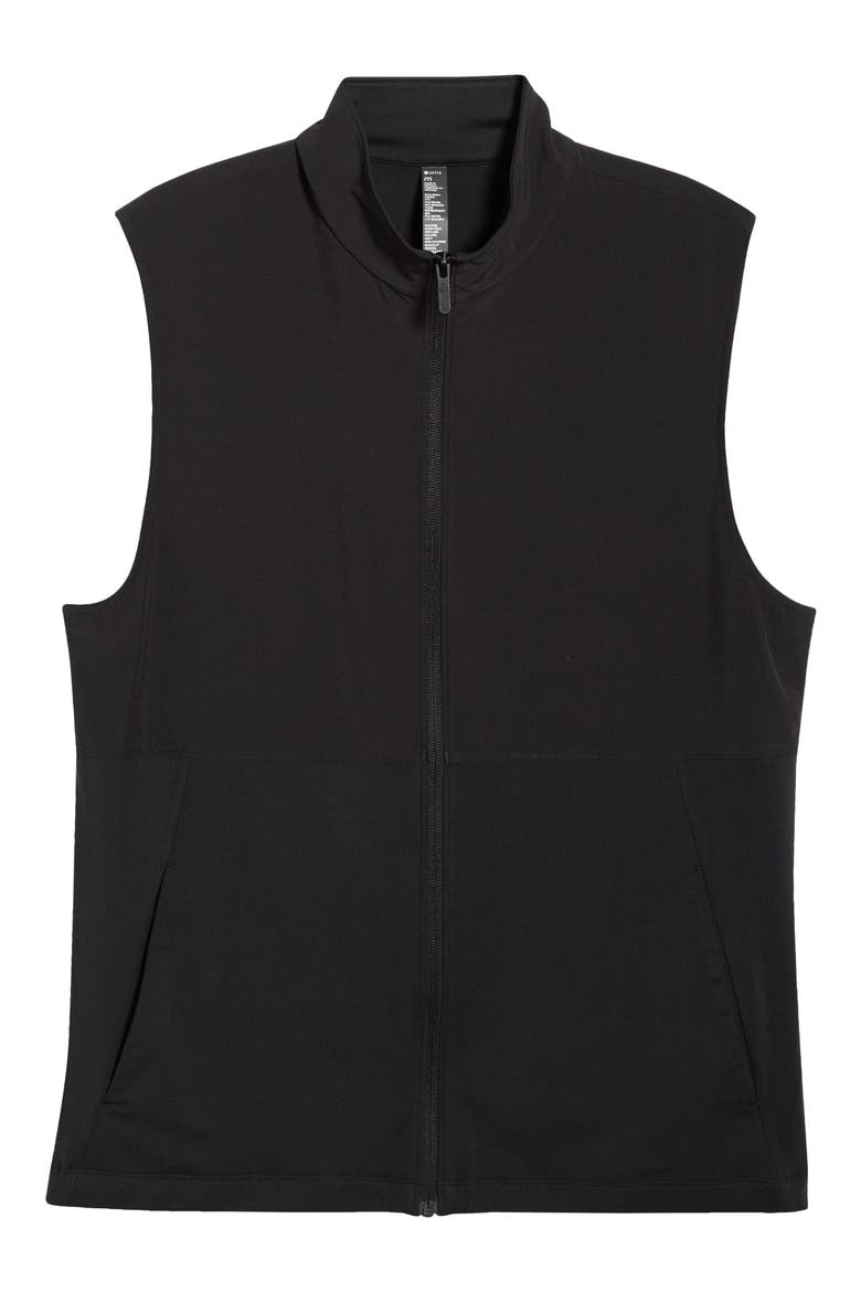 Live In Hybrid Vest, Main, color, BLACK
