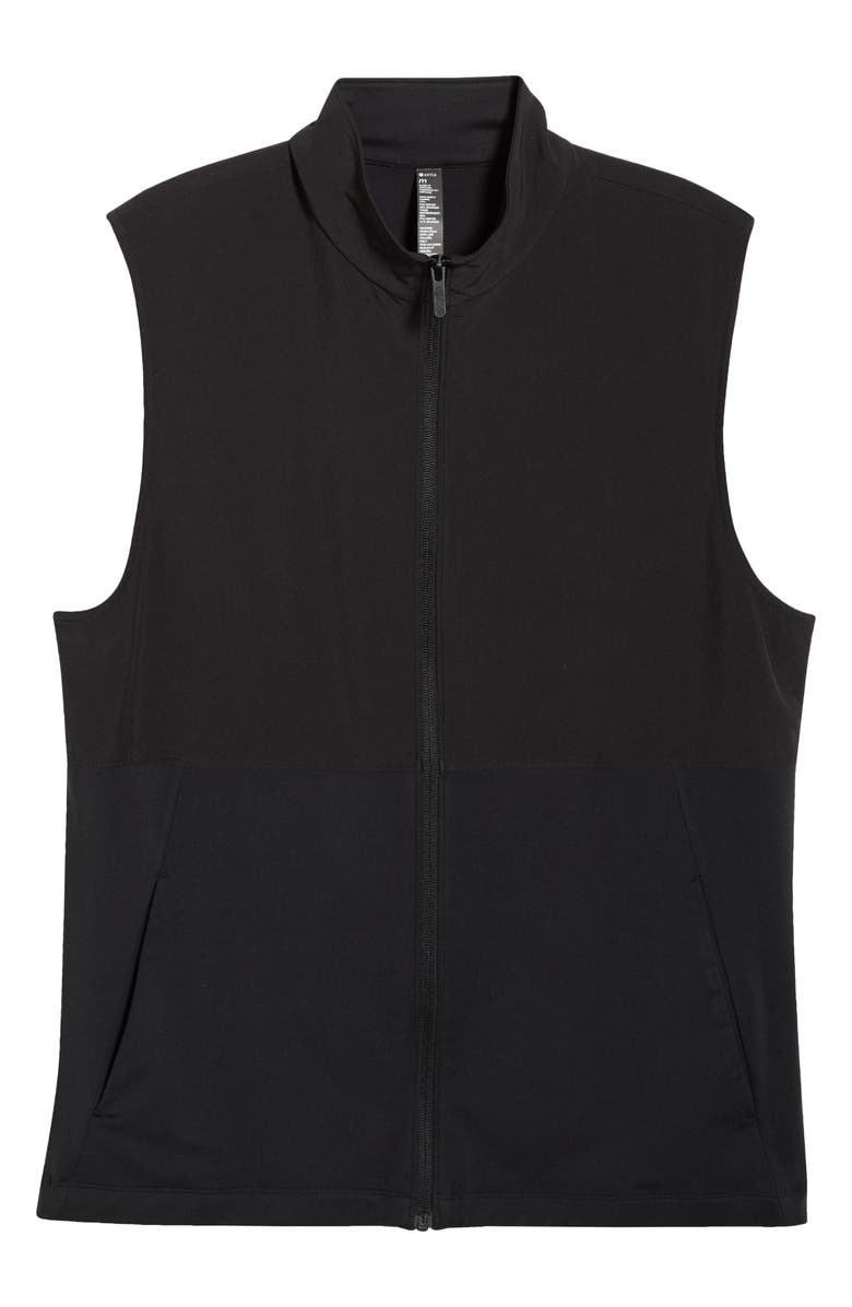 Zella Live In Hybrid Vest, Main, color, Black