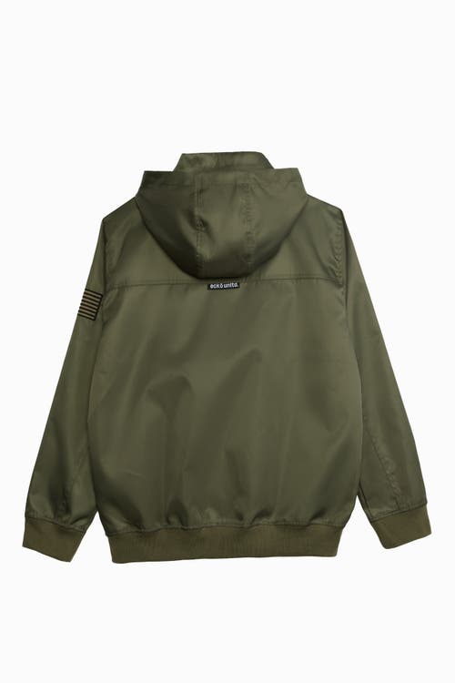 Ecko Unltd Flight Jacket In Olive