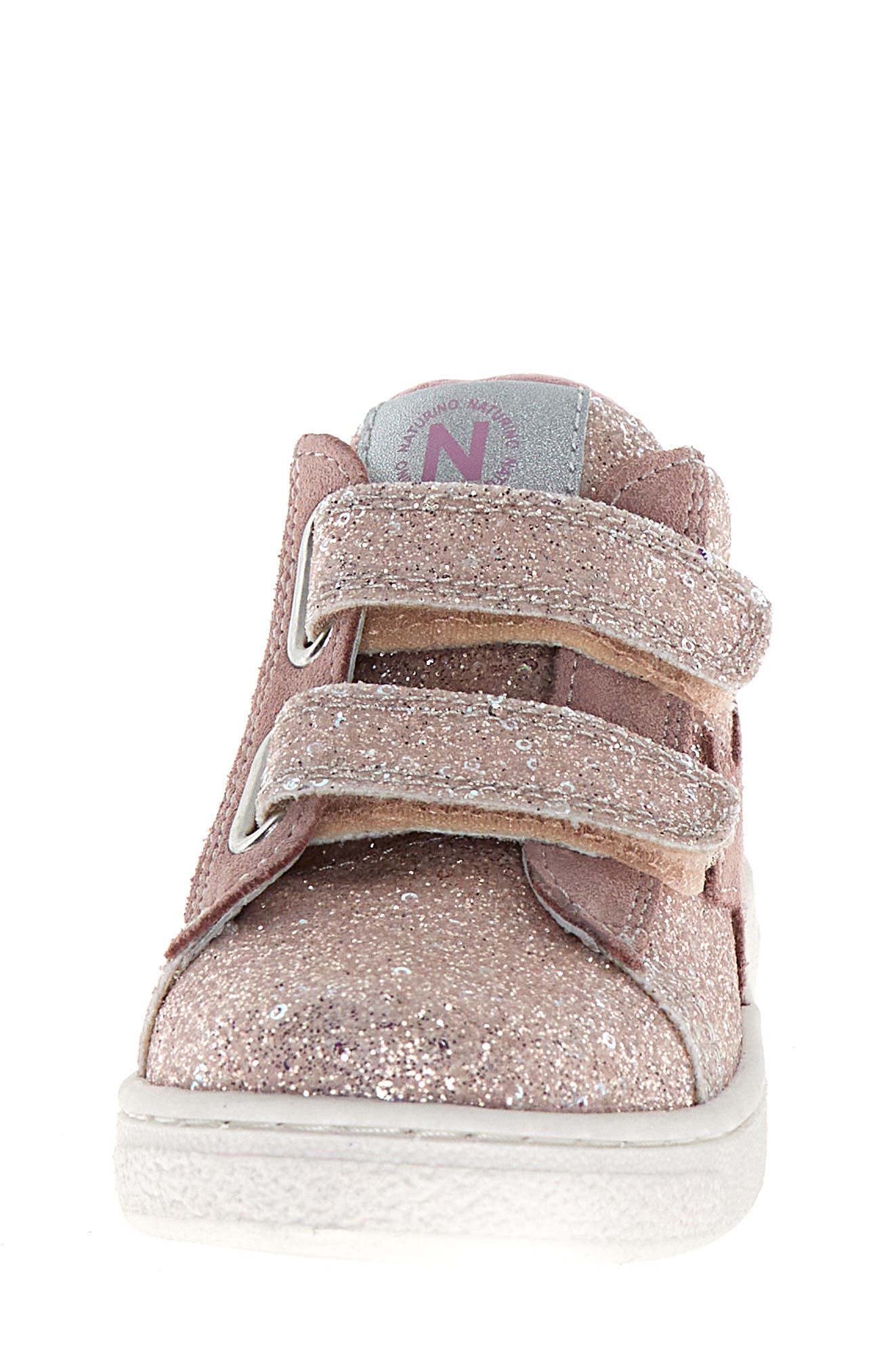 Naturino Kids' Pinn High Top Sneaker, Alternate, color, Cipria-Pink