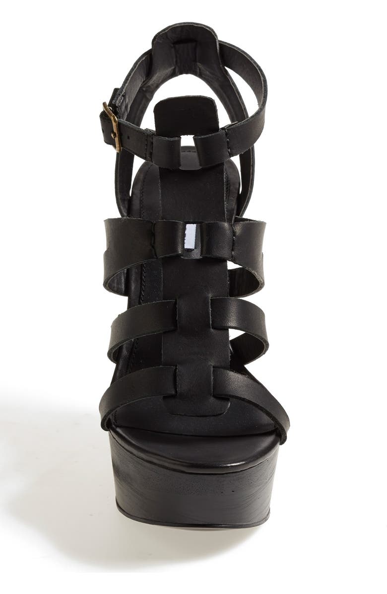 Steve Madden 'Winslet' Wooden Wedge Sandal, Alternate, color,