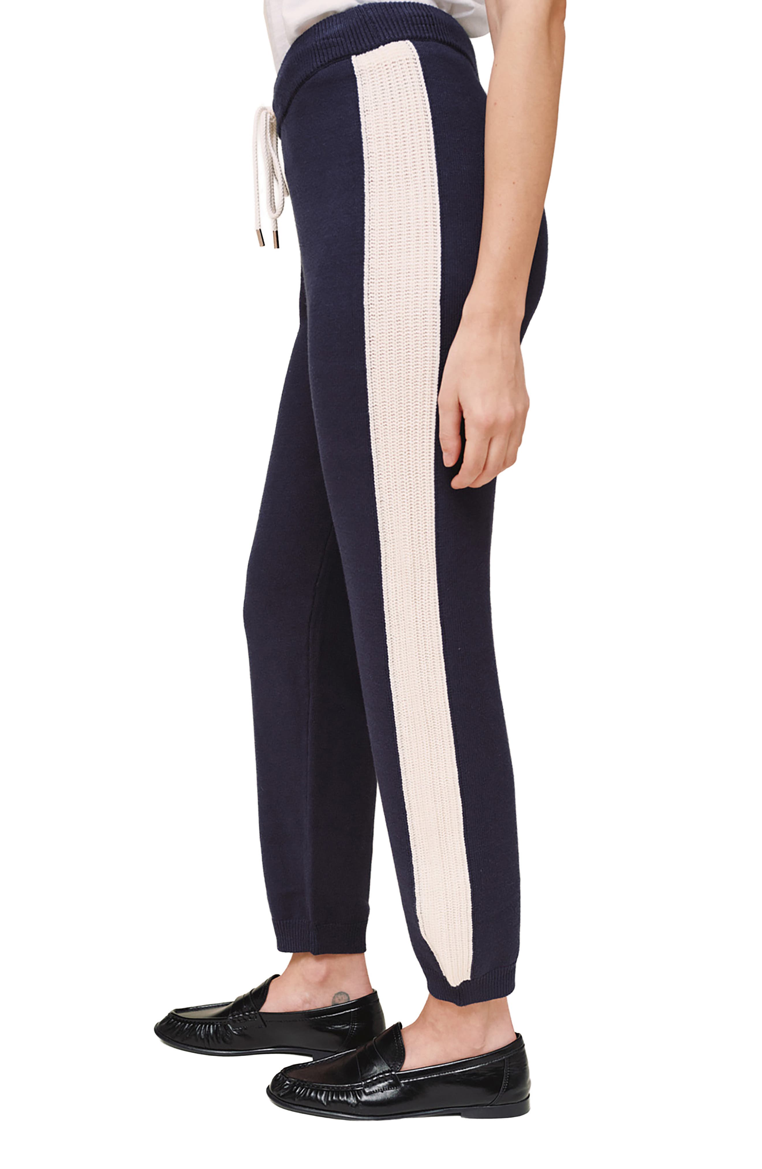 Bella Dahl Contrast Stripe Knit Joggers (Women) | Nordstrom