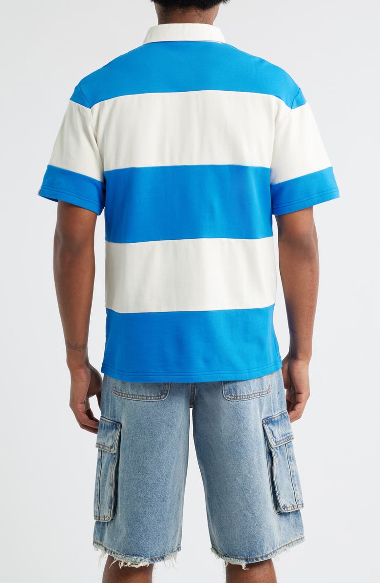 ICECREAM Boulder Stripe Polo, Alternate, color, Whisper White
