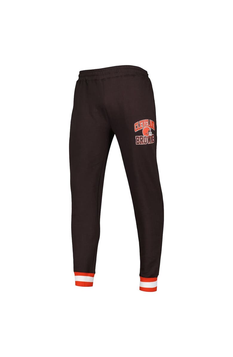 STARTER Men's Starter Brown Cleveland Browns Blitz Fleece Jogger Pants, Alternate, color, Brown