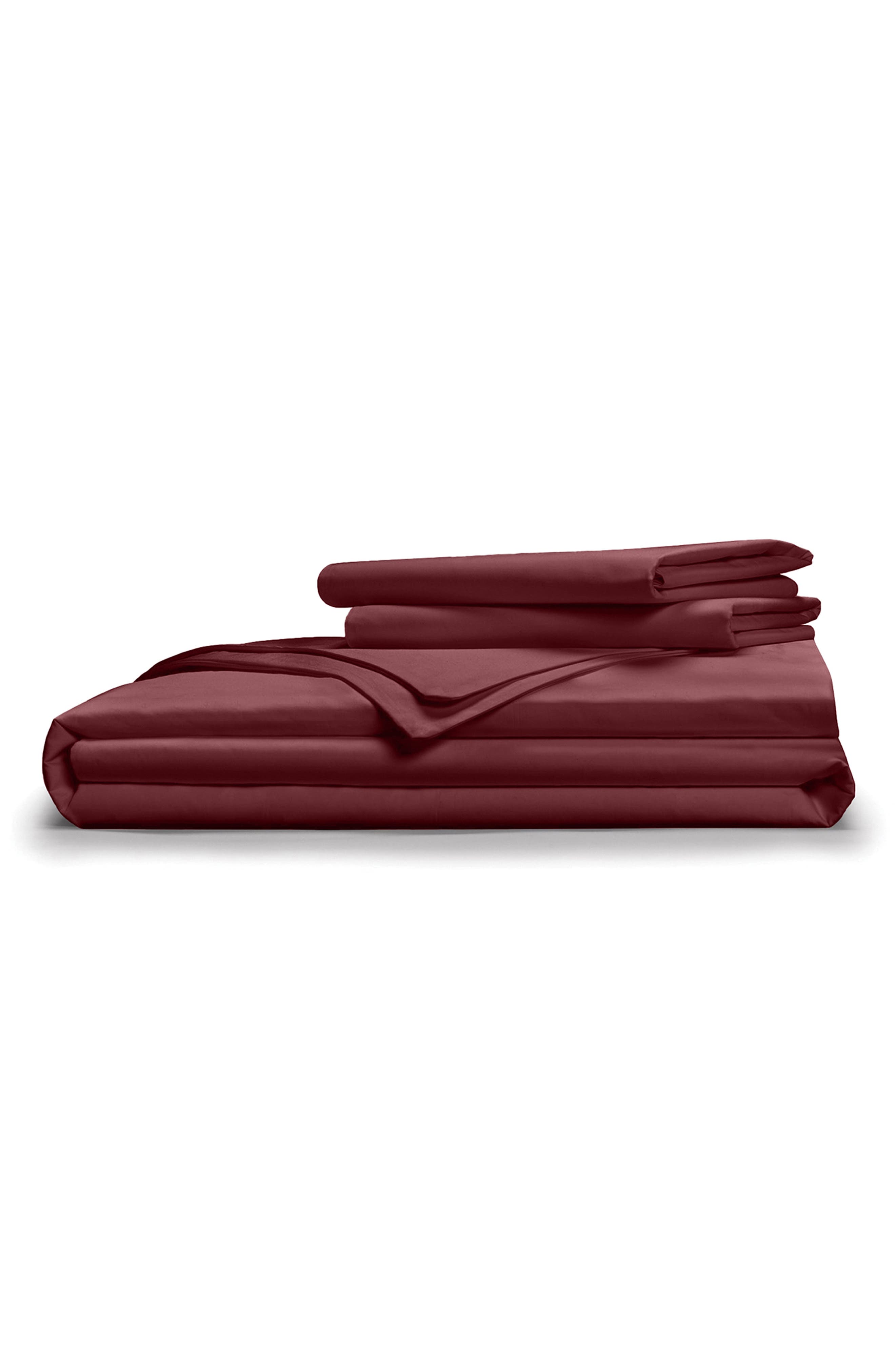 Classic Cool Crisp & Cotton Duvet & Pillow Sham 3-Piece Set