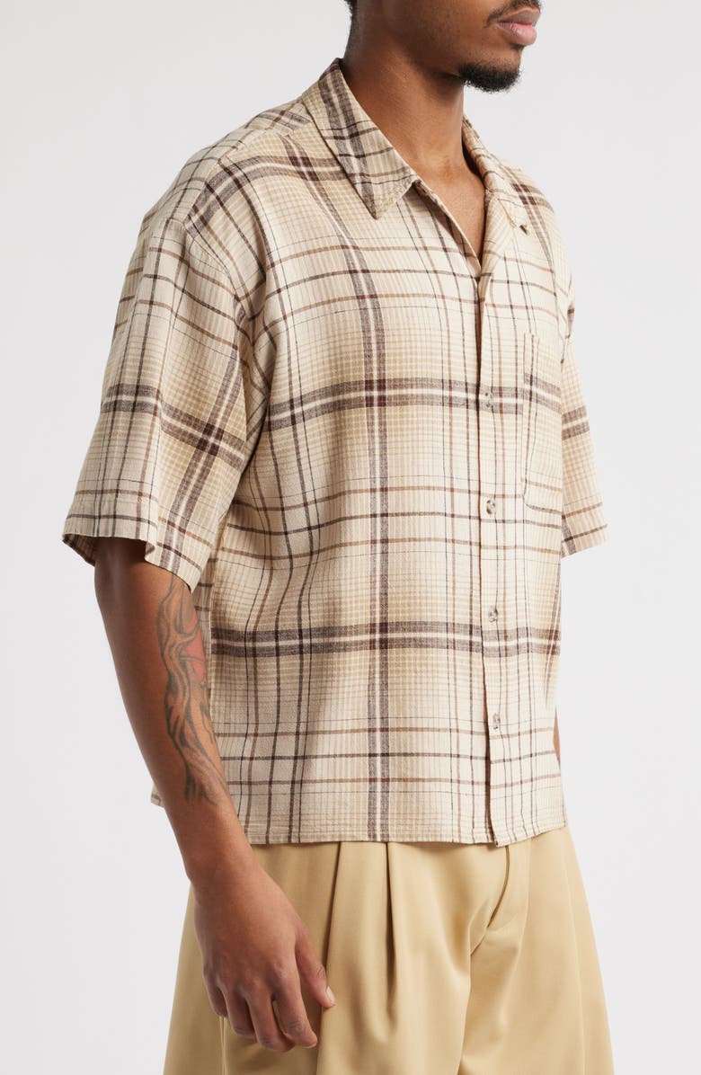 Elwood Public School Short Sleeve Button-Up Shirt, Alternate, color, 