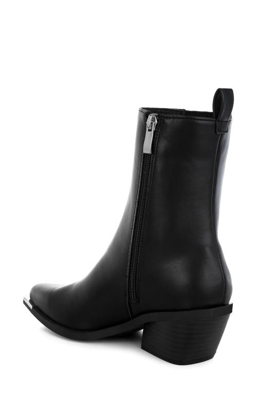 London Rag Jeffers Western Bootie In Black