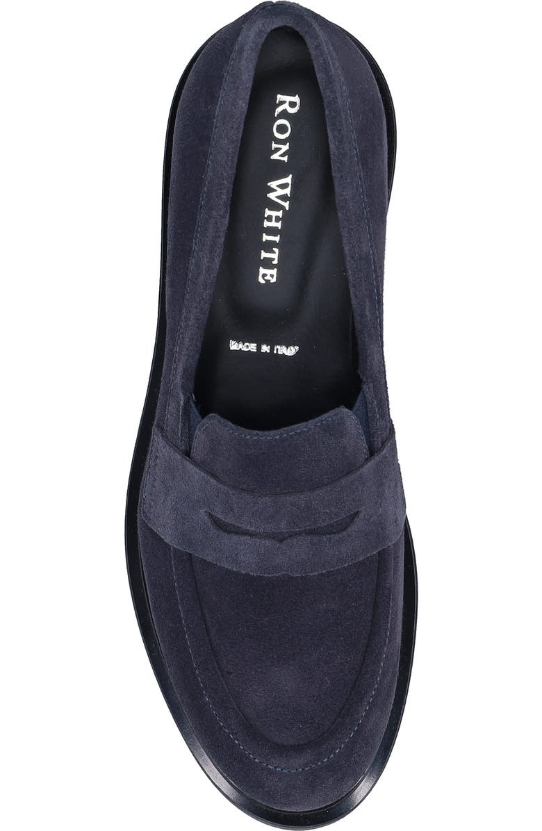 Ron White Amara Penny Loafer, Alternate, color, French Navy