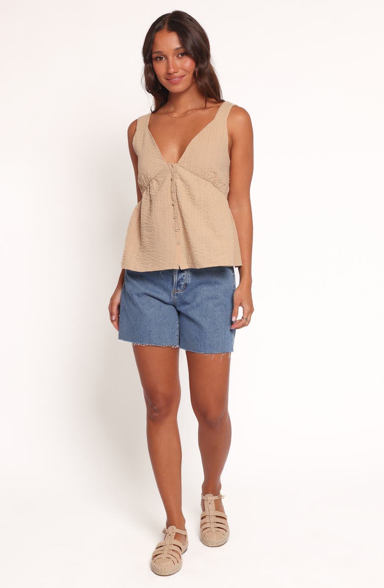 Petal & Pup Denni Sleeveless Top, Alternate, color, Butter Yellow