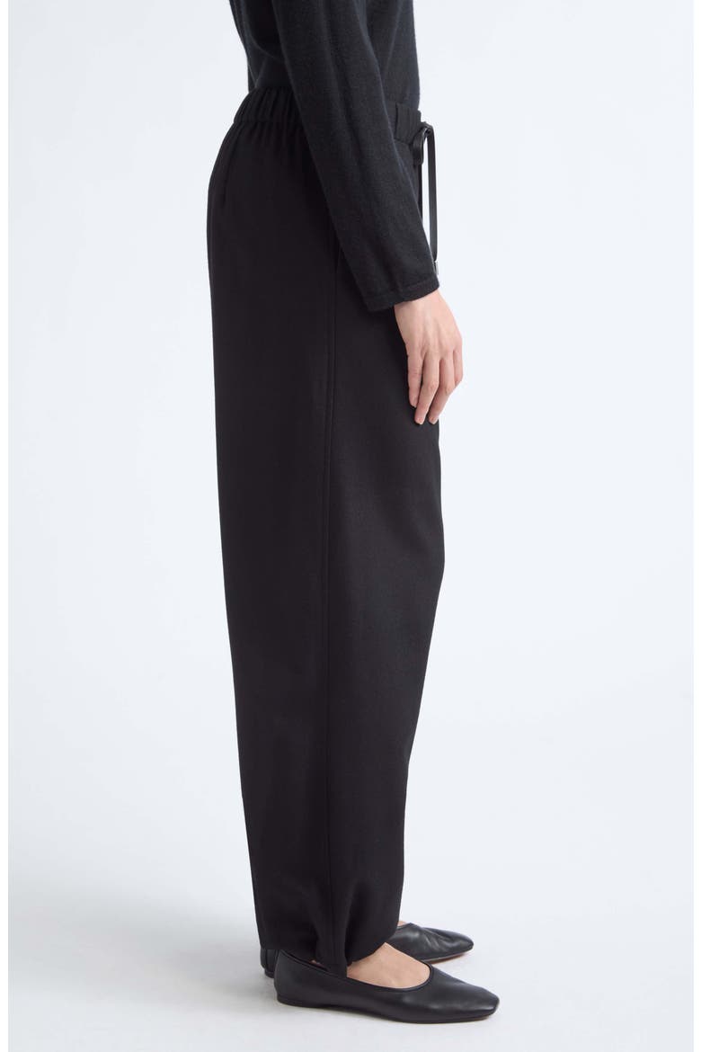 Mid Rise Drawstring Sweatpants, Alternate, color, BLACK