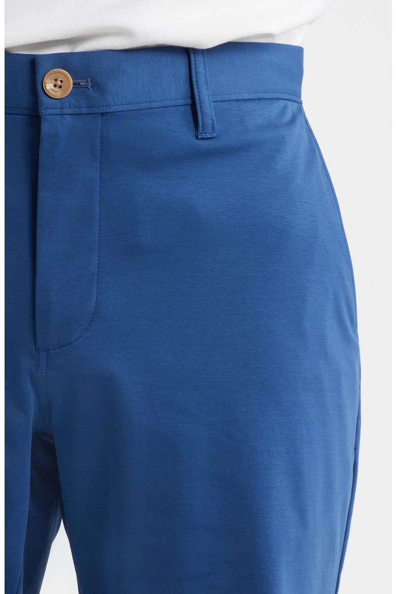 Jupiters Stretch Cotton Blend Chino Shorts, Alternate, color, LAKE