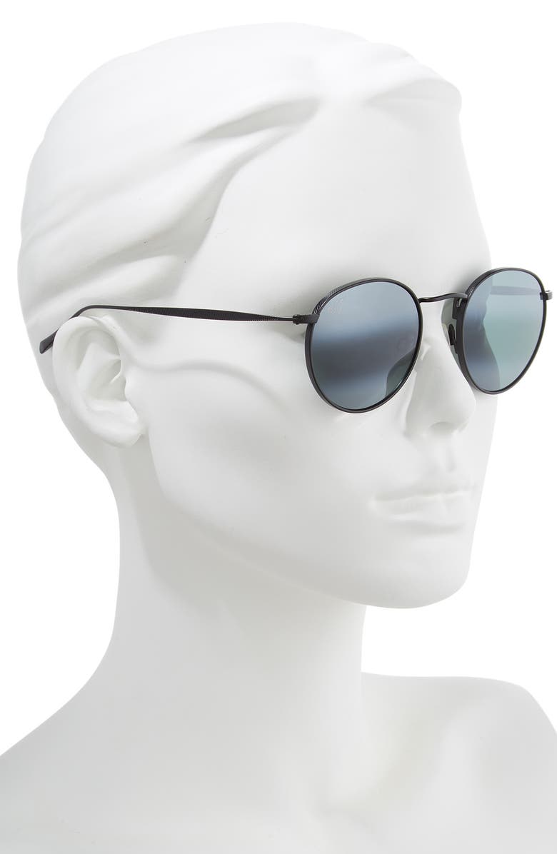 Maui Jim Nautilus 50mm PolarizedPlus2<sup>®</sup> Round Sunglasses, Alternate, color,