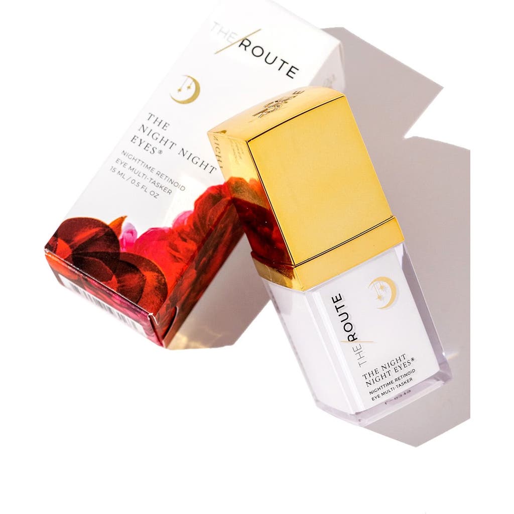 The Route Beauty The Night Night Eyes P.m. Retnoid/retinol Eye Cream