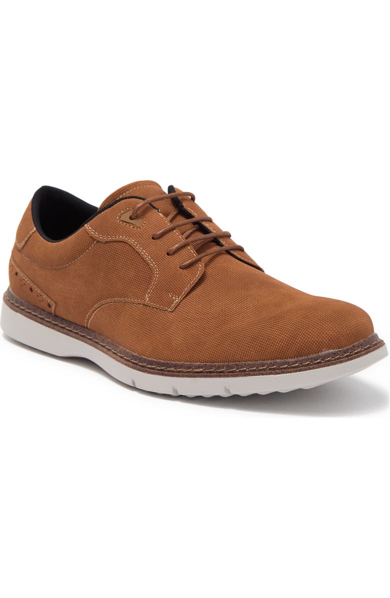 Stacy Adams Skyler Plain Toe Derby, Main, color, Cognac