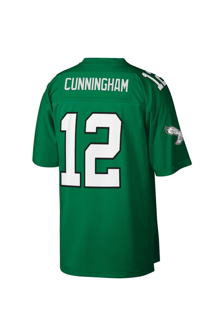 Men's Mitchell & Ness Randall Cunningham Kelly Green Philadelphia Eagles Legacy Replica Jersey, Alternate, color, Kelly Green