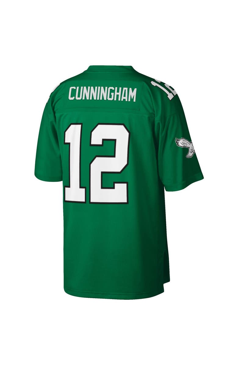 Mitchell & Ness Men's Mitchell & Ness Randall Cunningham Kelly Green Philadelphia Eagles Legacy Replica Jersey, Alternate, color, Kelly Green