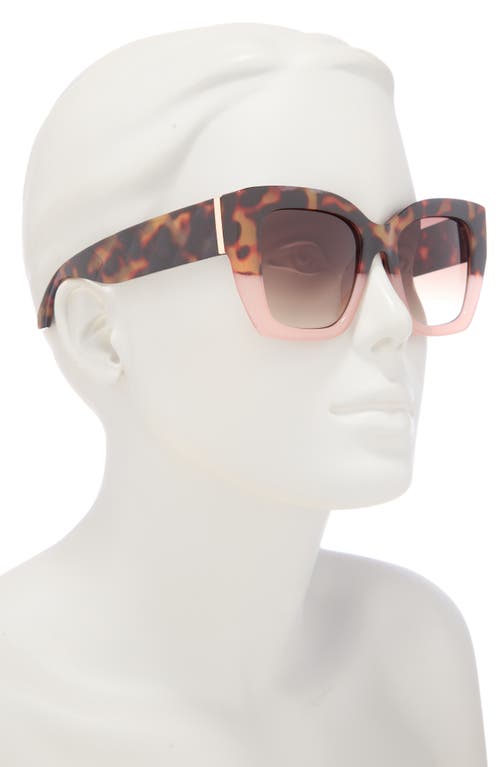 Vince Camuto 51mm Gradient Cat Eye Sunglasses