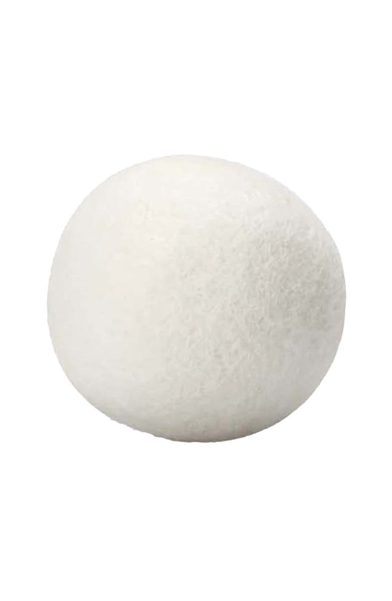 PURSONIC 100% Pure New Zealand Wool Dryer Balls, Alternate, color, White