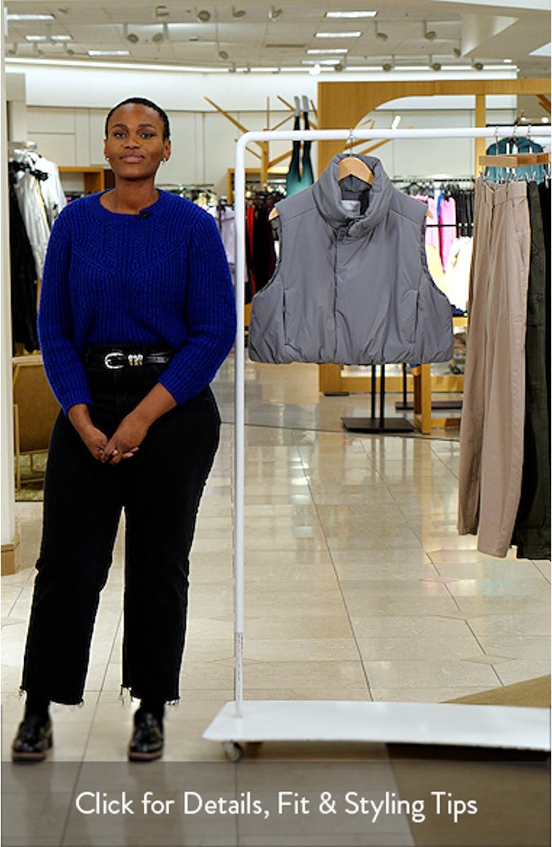 Warm-Up Water Repellent Puffer Vest, sales video thumbnail