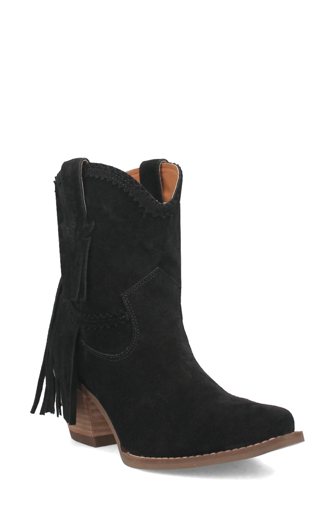 Dingo Fandango Fringe Western Boot, Main, color, 
