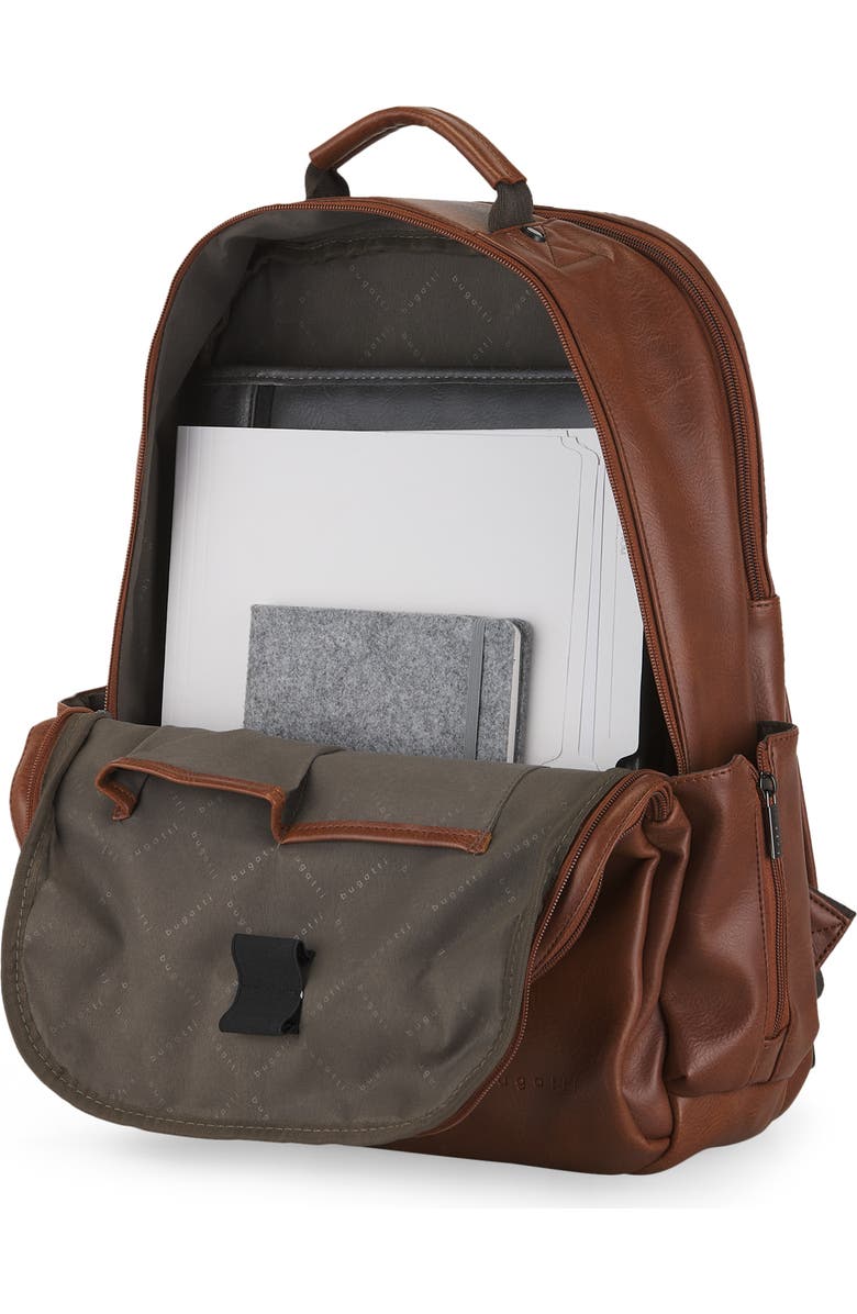 bugatti Valentino Backpack, Alternate, color, Cognac