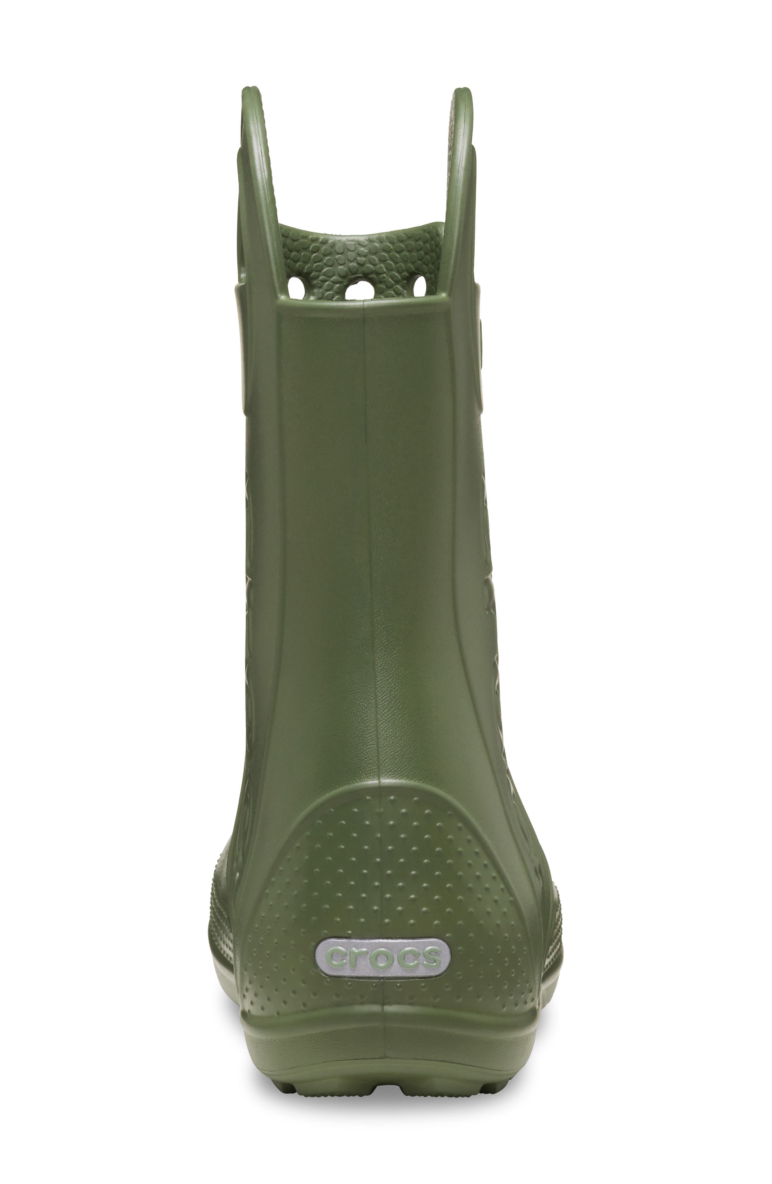Kids' Handle It Rain Boot, Alternate, color, ARMY GREEN