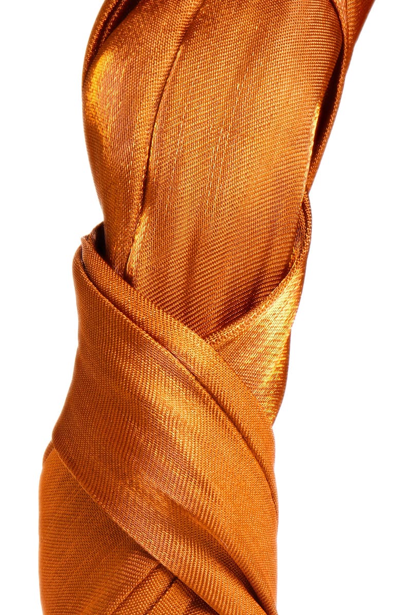 Tasha Satin Wrap Headband, Alternate, color, Copper
