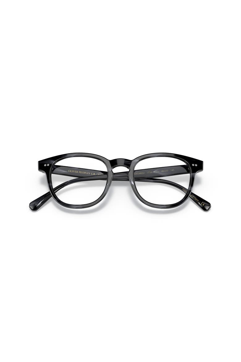 48mm Rectangle optical glasses, Alternate, color, Blue