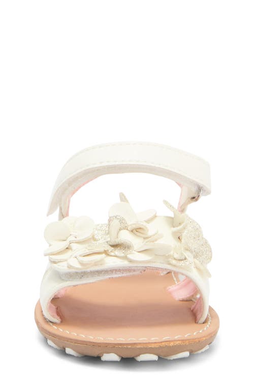 Shop Harper Canyon Kids' Hallie Flower Sandal In White