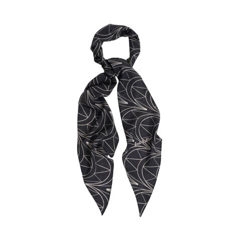 "Chrysler" Silk Crepe Neck Scarf