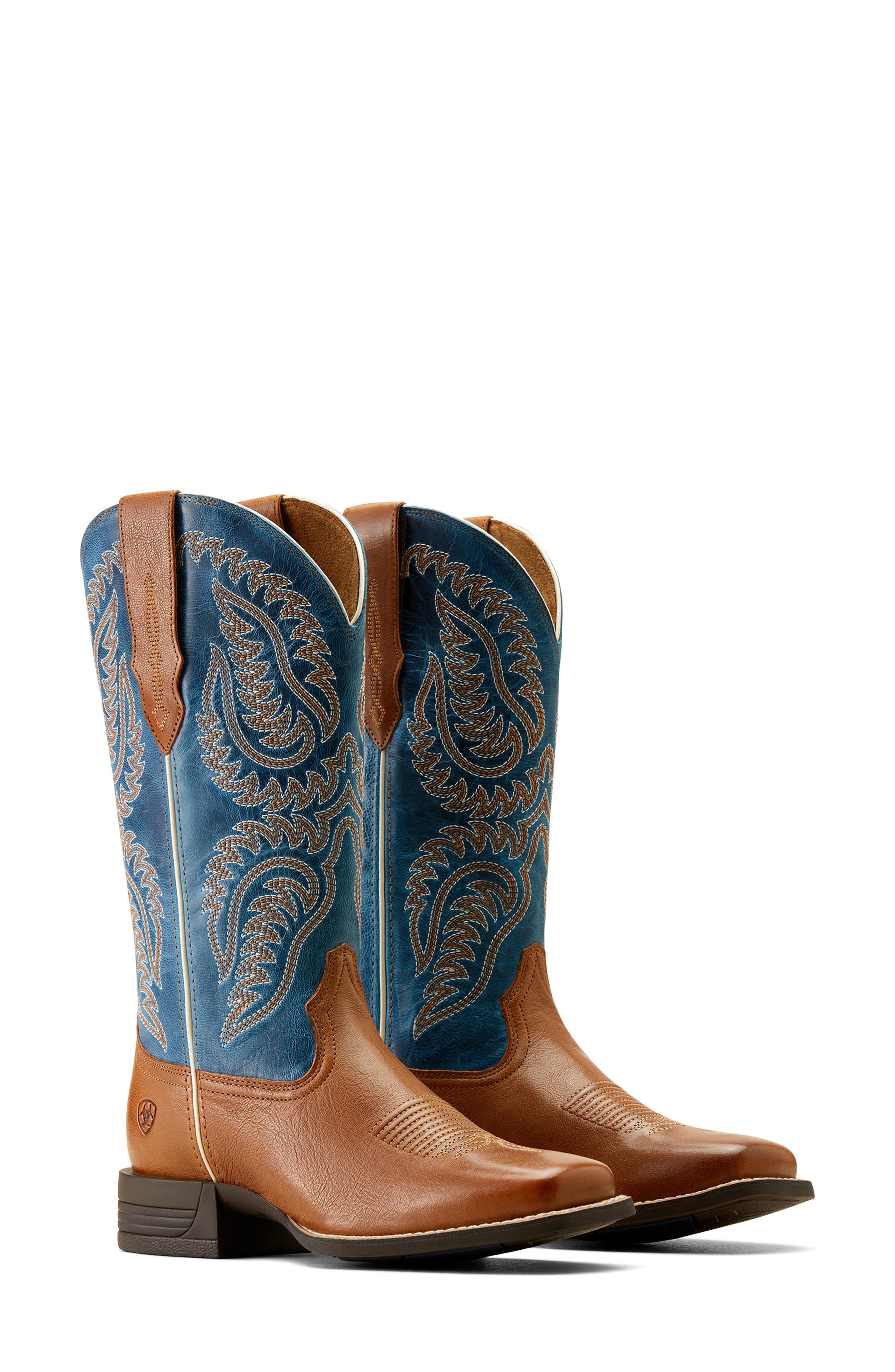 Ariat Cattle Caite Stretch Western Boot, Alternate, color, Roasted Peanut